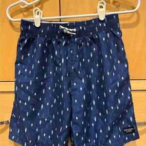 Abercrombie Blue Patterned Swim Shorts